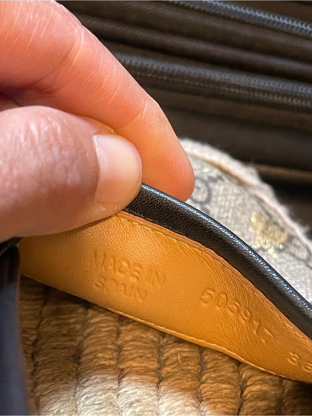 Gucci elegant espadrille